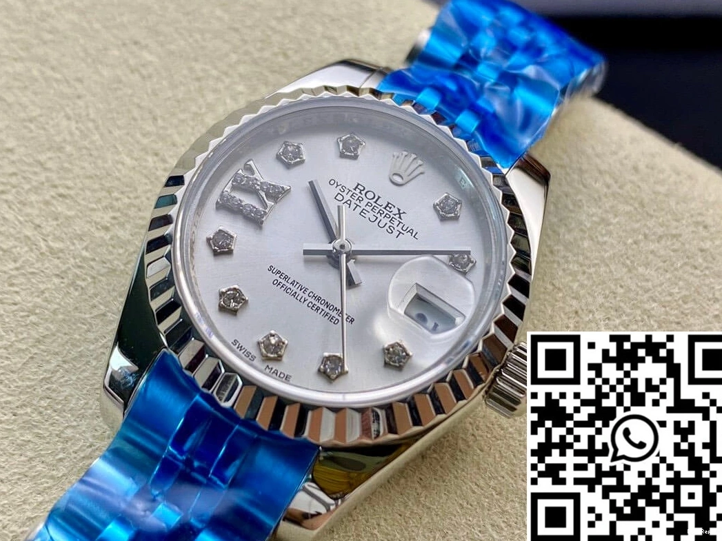 Silver Datejust BP Dial Rolex Factory 28MM M279174-0021 1004